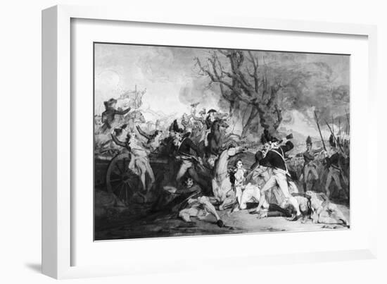 Battle of Princeton, 1777-John Trumbull-Framed Giclee Print