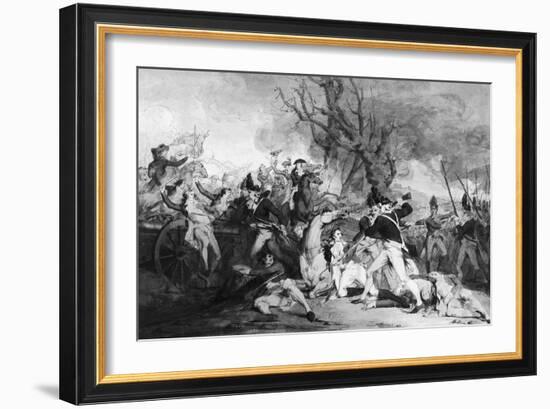 Battle of Princeton, 1777-John Trumbull-Framed Giclee Print