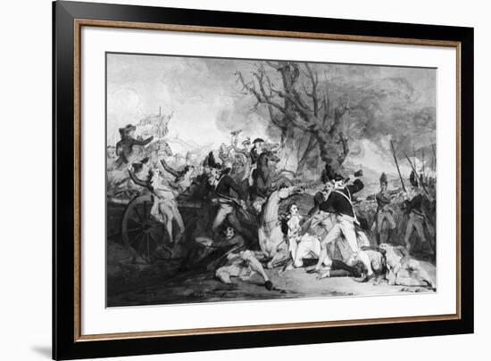 Battle of Princeton, 1777-John Trumbull-Framed Giclee Print