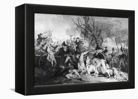Battle of Princeton, 1777-John Trumbull-Framed Premier Image Canvas