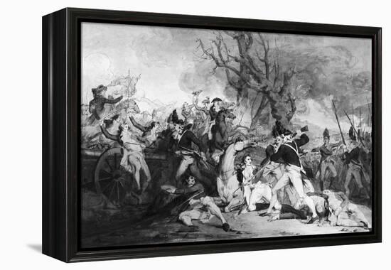 Battle of Princeton, 1777-John Trumbull-Framed Premier Image Canvas