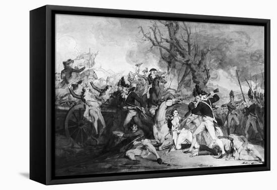 Battle of Princeton, 1777-John Trumbull-Framed Premier Image Canvas