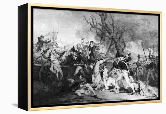 Battle of Princeton, 1777-John Trumbull-Framed Premier Image Canvas