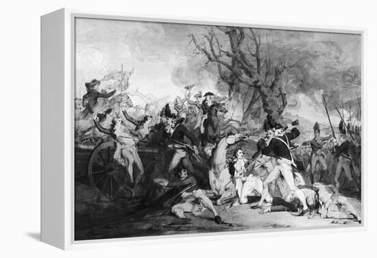 Battle of Princeton, 1777-John Trumbull-Framed Premier Image Canvas