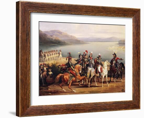 Battle of Salo, July 31, 1796-Hippolyte Lecomte-Framed Giclee Print