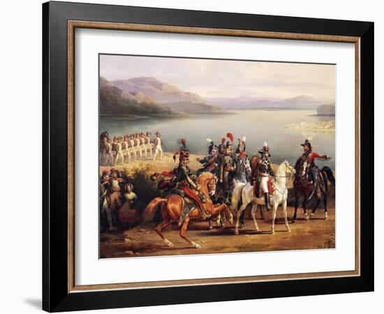 Battle of Salo, July 31, 1796-Hippolyte Lecomte-Framed Giclee Print