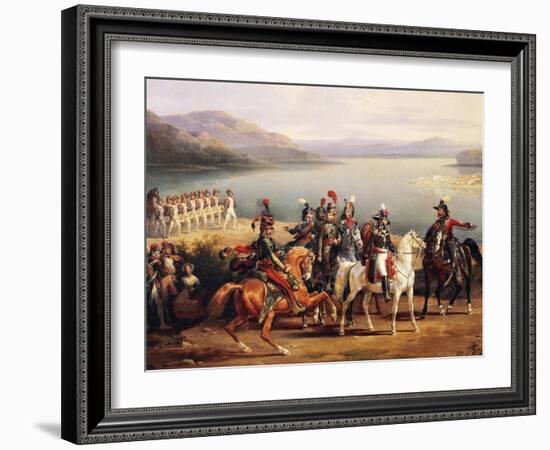 Battle of Salo, July 31, 1796-Hippolyte Lecomte-Framed Giclee Print