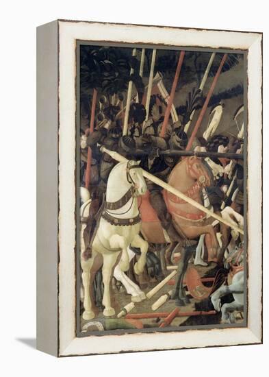 Battle of San Romano-Paolo Uccello-Framed Premier Image Canvas