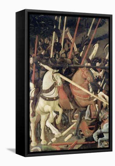 Battle of San Romano-Paolo Uccello-Framed Premier Image Canvas