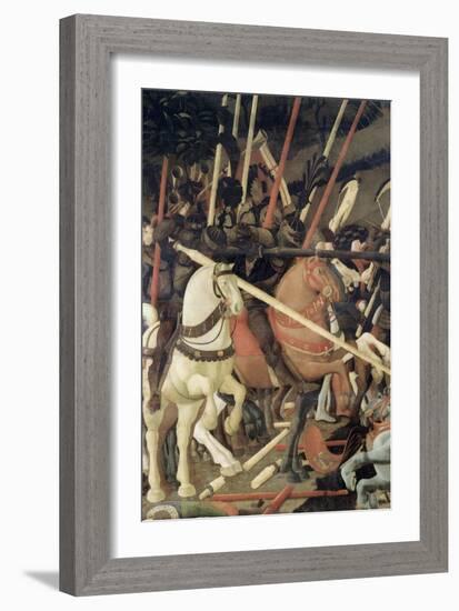 Battle of San Romano-Paolo Uccello-Framed Giclee Print