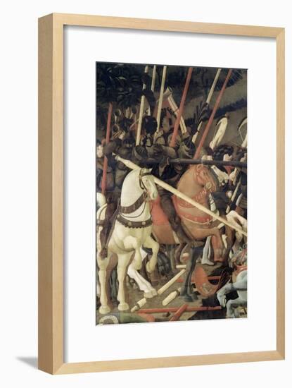 Battle of San Romano-Paolo Uccello-Framed Giclee Print