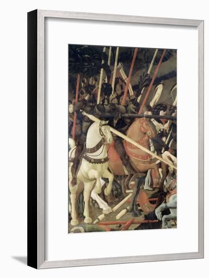 Battle of San Romano-Paolo Uccello-Framed Giclee Print