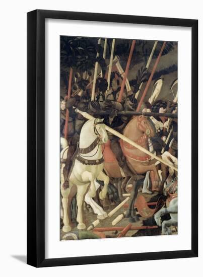 Battle of San Romano-Paolo Uccello-Framed Giclee Print