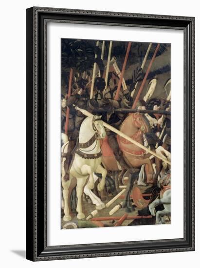 Battle of San Romano-Paolo Uccello-Framed Giclee Print