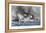 Battle of Santiago De Cuba, 3 July 1898-Willy Stower-Framed Premier Image Canvas