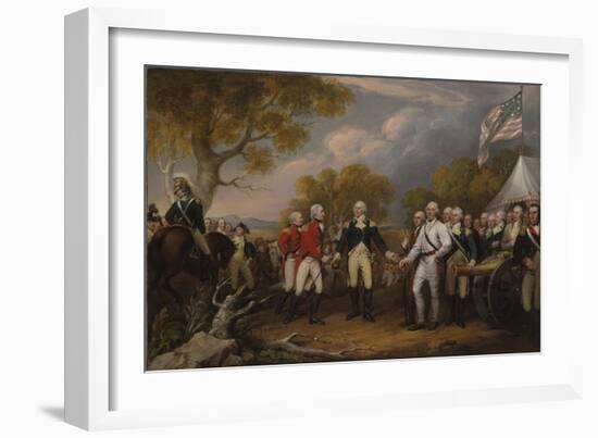 Battle of Saratoga-John Trumbull-Framed Giclee Print