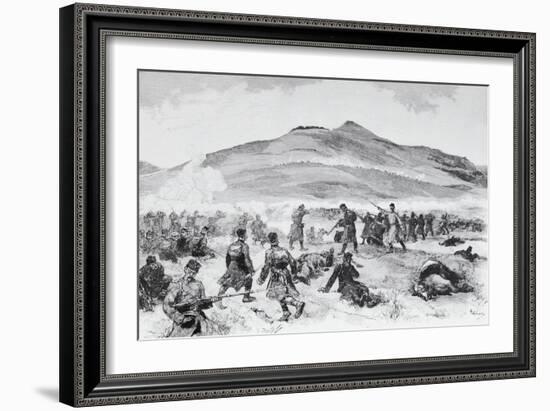 Battle of Slivnitsa, November 19, 1885, Serbian-Bulgarian War, Bulgaria-null-Framed Giclee Print