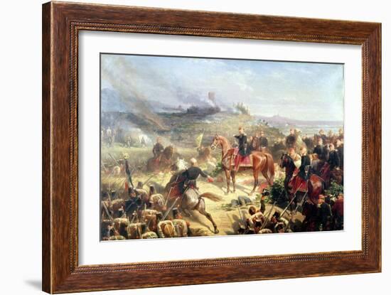 Battle of Solferino, 24th June 1859-Adolphe Yvon-Framed Giclee Print