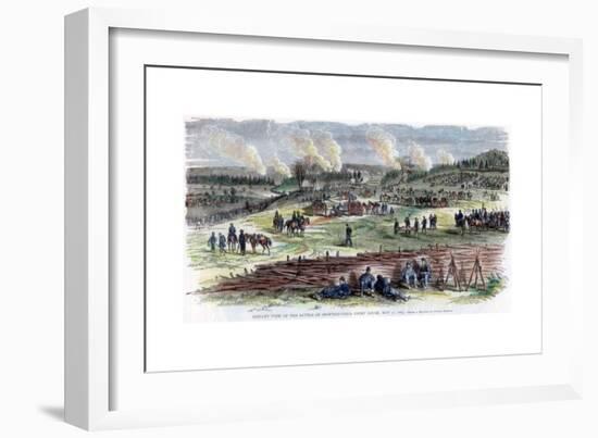 Battle of Spotsylvania Court House, Virginia, American Civil War, 12 May 1864-Edwin Forbes-Framed Giclee Print