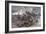 Battle of Spottsylvania, Pub. L Prang & Co., 1886 (Colour Litho)-Thure De Thulstrup-Framed Giclee Print