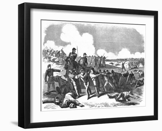 Battle of Springfield-null-Framed Art Print