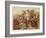 Battle of Taillebourg, France, 1242-Eugene Delacroix-Framed Giclee Print