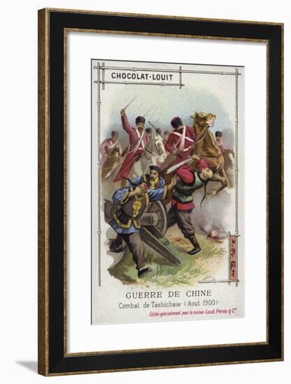 Battle of Tashichaw, Boxer Rebellion, China, August 1900-null-Framed Giclee Print