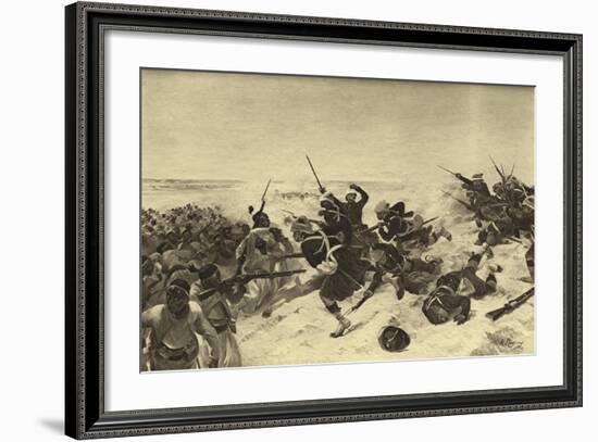 Battle of Tel El-Kebir, 1882-Henri-Louis Dupray-Framed Giclee Print