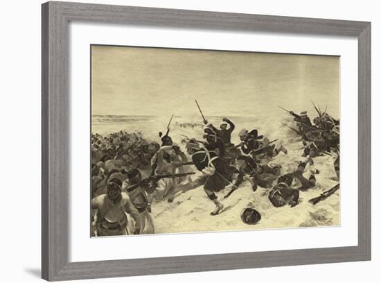 Battle of Tel El-Kebir, 1882-Henri-Louis Dupray-Framed Giclee Print