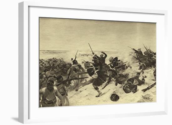 Battle of Tel El-Kebir, 1882-Henri-Louis Dupray-Framed Giclee Print