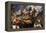 Battle of the Amazons, 1616-1618-Peter Paul Rubens-Framed Premier Image Canvas