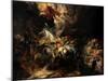 Battle of the Amazons, 1616-1618-Peter Paul Rubens-Mounted Giclee Print