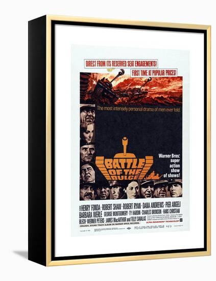 Battle of the Bulge, 1965, Directed by Ken Annakin-null-Framed Premier Image Canvas