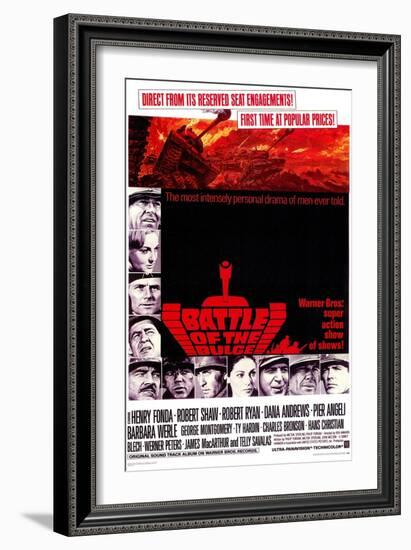 Battle of the Bulge, 1966-null-Framed Premium Giclee Print