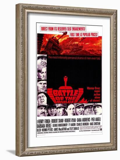 Battle of the Bulge, 1966-null-Framed Art Print