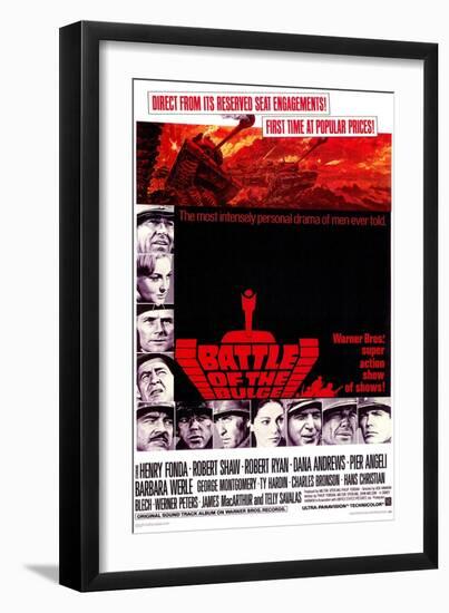 Battle of the Bulge, 1966-null-Framed Art Print