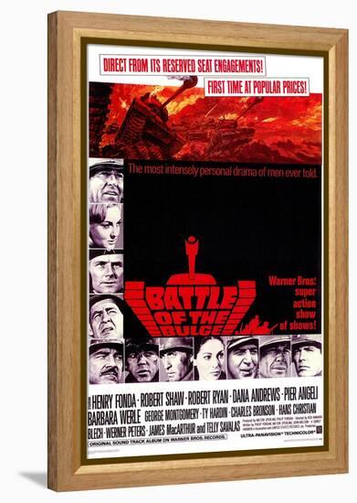 Battle of the Bulge, 1966-null-Framed Stretched Canvas