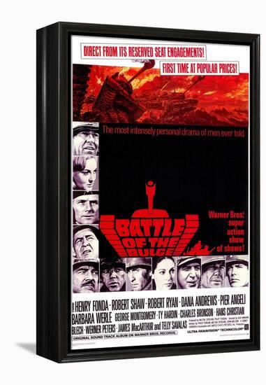 Battle of the Bulge, 1966-null-Framed Stretched Canvas