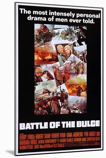 Battle of the Bulge-null-Mounted Art Print