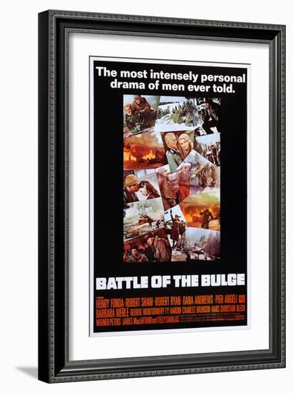 Battle of the Bulge-null-Framed Art Print