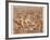 Battle of the Centaurs and Lapiths or Centauromachia-Michelangelo Buonarroti-Framed Photo