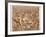 Battle of the Centaurs and Lapiths or Centauromachia-Michelangelo Buonarroti-Framed Photo