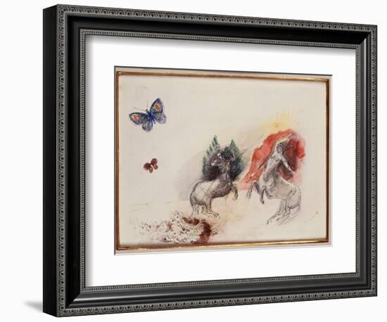 Battle of the Centaurs-Odilon Redon-Framed Giclee Print