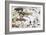 Battle of the Little Big Horn, Montana, USA, 25-26 June 1876-null-Framed Giclee Print