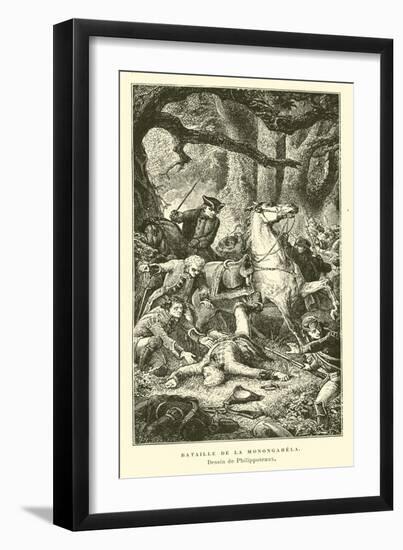 Battle of the Monogahela, 1755-Felix Philippoteaux-Framed Giclee Print