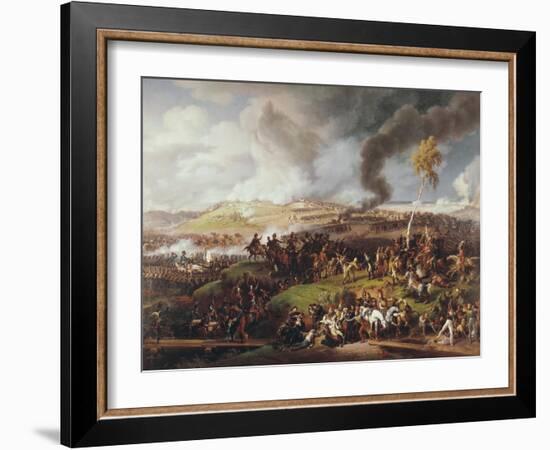 Battle of the Moskova-Louis Lejeune-Framed Art Print