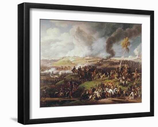 Battle of the Moskova-Louis Lejeune-Framed Art Print