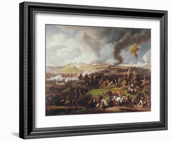 Battle of the Moskova-Louis Lejeune-Framed Art Print