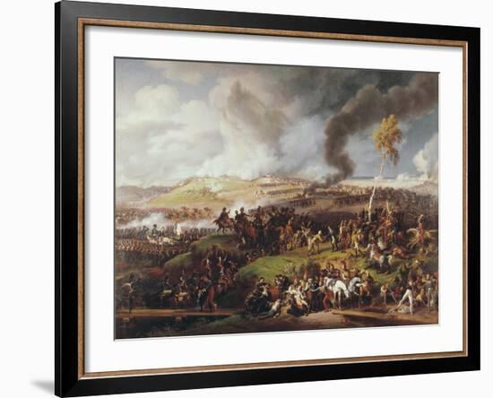 Battle of the Moskova-Louis Lejeune-Framed Art Print