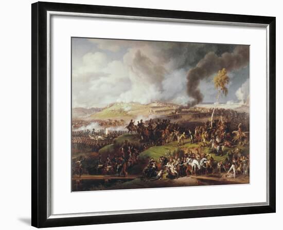 Battle of the Moskova-Louis Lejeune-Framed Art Print